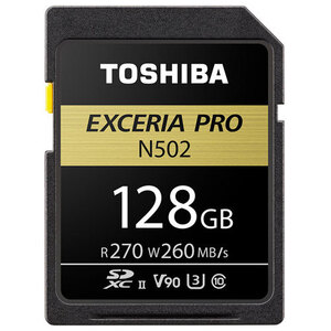  Toshiba SDXU-D128G EXCERIA PRO SDXU-D series SDXC memory card 128GB CLASS10