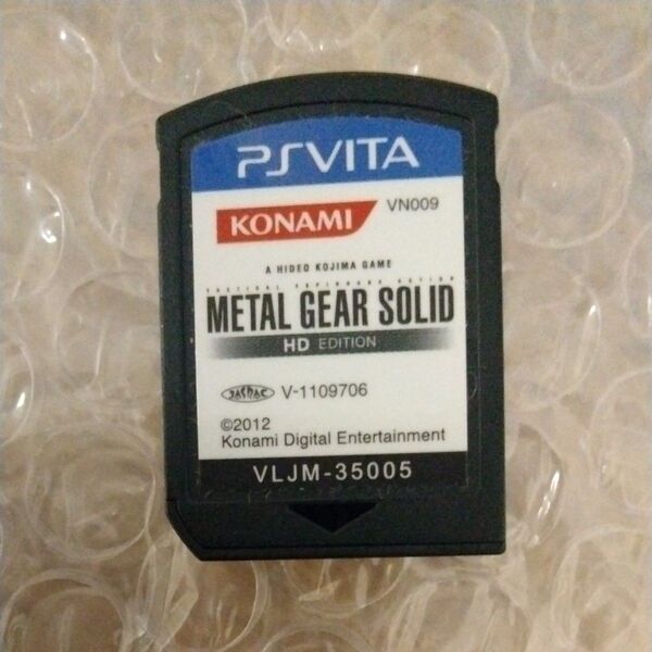 PSVita ソフトのみ メタルギアソリッドHDエディション