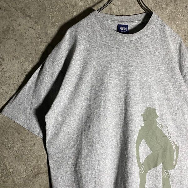 【激レア】STUSSY 紺タグ RUN DMC 追悼Tシャツ 美品 古着 ヴィンテージ ステューシー