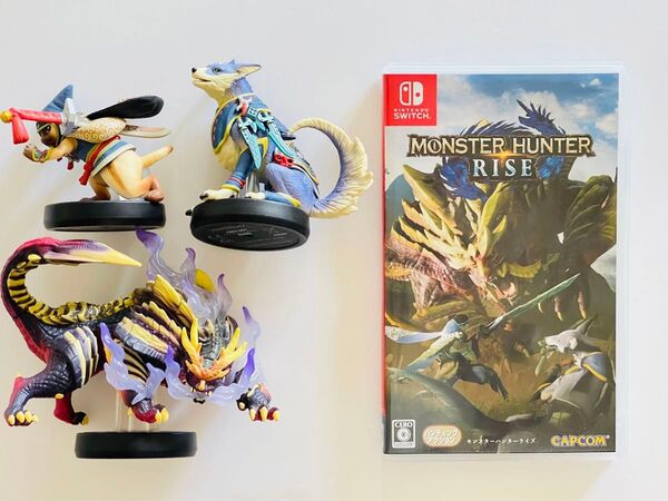 Nintendo Switch モンスターハンターRISE ソフト amiibo