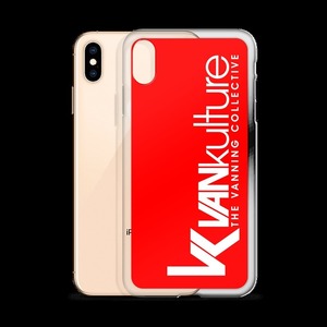 VAN Kulture iPhoneケース iPhone Xs レッド 赤 USDM JDM HDM ミニバン 北米 ヴァンカルチャー バンカルチャー a