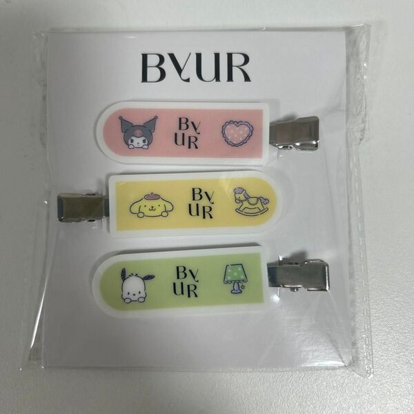 ByUR サンリオ コラボ ヘアクリップ 限定 バイユア 非売品
