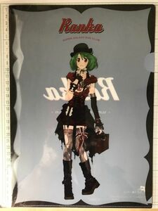 マクロスF　ランカ・リー　Ranka　SUPER GALAXY FAN CLUB　F魂　江端里沙　クリアファイル (4482)