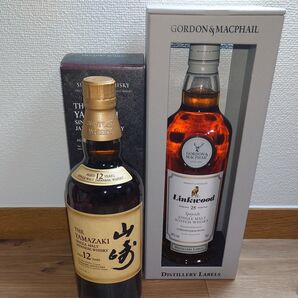 リンクウッド25年 山崎12年ホロ付 SUNTORY