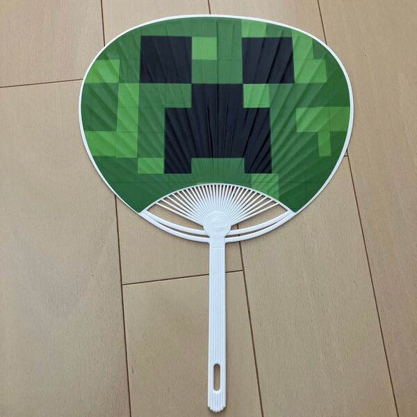 うちわ マイクラ クーポン使って300円!! マインクラフト