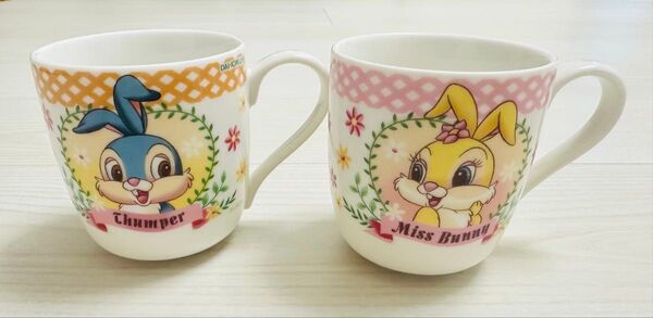 ミスバニー★サンパー ペアマグカップ セット 第一生命 非売品 コップ