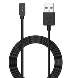 ブラック2本 Xiaomi Smart Band 10 9 8 Redmi Watch 4 3 Active 充電 ケーブル 1m