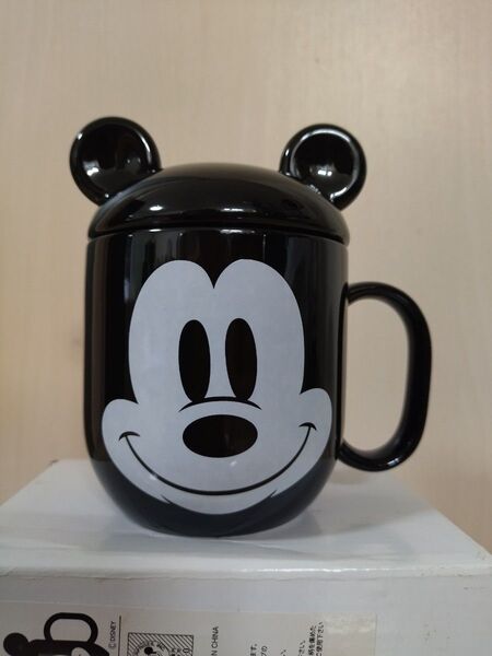 ミッキー蓋付き マグカップ ディズニー