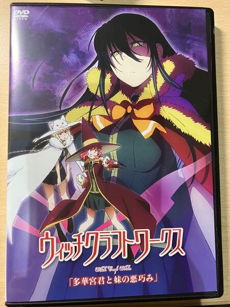 ウィッチクラフトワークス 8巻限定版 特典 DVDアニメのみ 多華宮君と妹の悪巧み