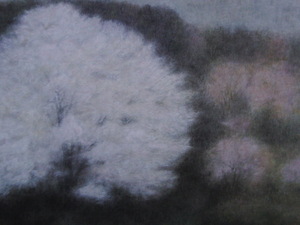 鈴木竹柏、「山に咲く」、希少な画集より、 新品高級額装付、状態良好、送料込み、日本人画家、coco