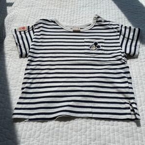 プティマイン ディズニー ミッキー Tシャツ 90cm