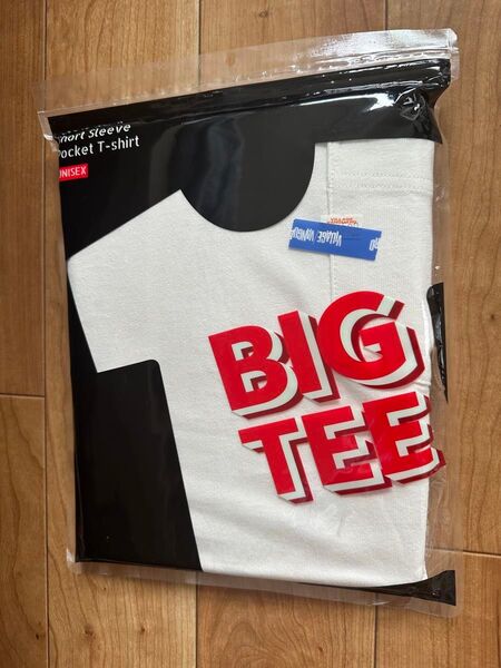 新品未使用品 サイズM VV限定 ポケット付き無地ビックT Tシャツ 半袖