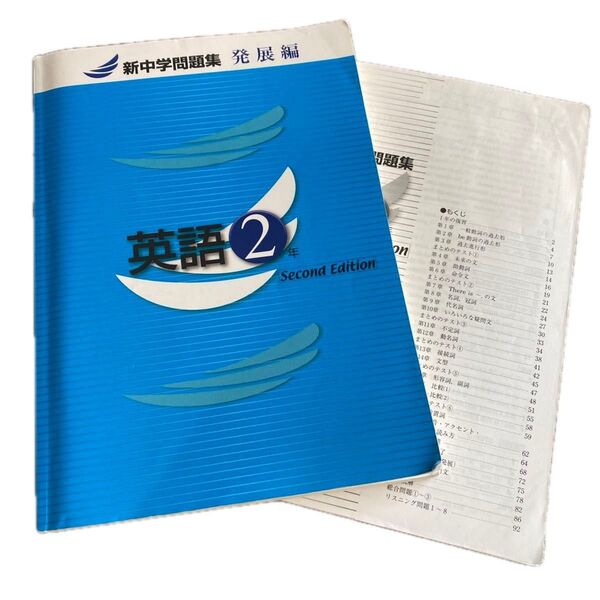 新中学問題集 塾専用 塾用教材 英語中学2年