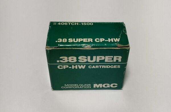 MGC純正 38スーパー用 BLKカートリッジ