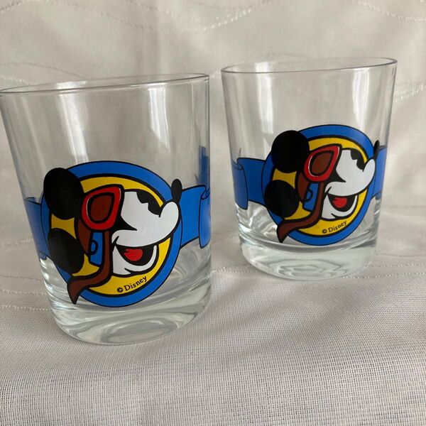 FANCY GLASS ミッキー グラス コップ Disney 2個セット