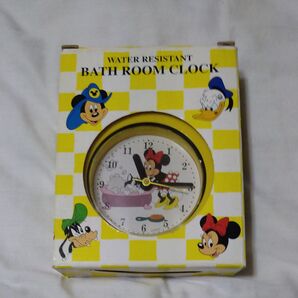 ディズニー バスルームクロック