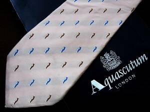 0^o^0ocl!FK4124 Aquascutum [ penguin * bird ] necktie 