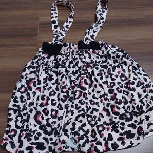 ヒョウ柄 スカート サイズ120 SHEIN 姉妹オソロコーデ