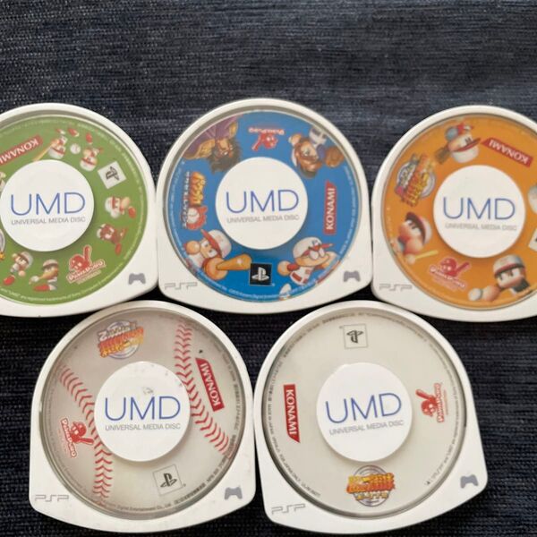 PSP 実況パワフルプロ野球5本セット 1〜4 サクセスレジェンド