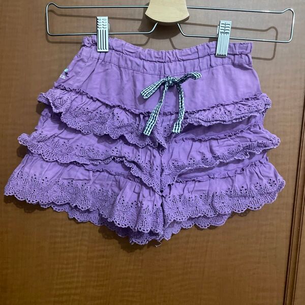 プチジャム ショートパンツ キュロットスカート 120センチ