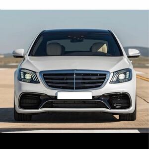  Benz W222 for previous term latter term look specification S63 front bumper latter term look head light set 
