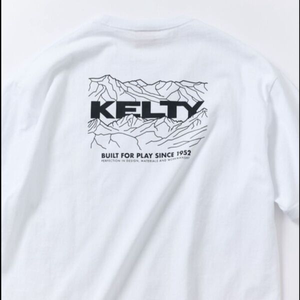 KELTY ケルティ Tシャツ ホワイト Sサイズ 新品タグ付き 定価4950円