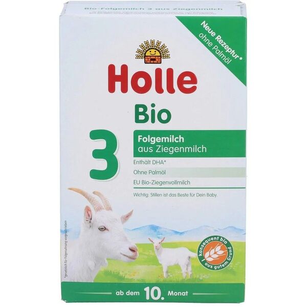☆ホレ Holle ヤギ オーガニック 粉ミルク Step 3 (10ヶ月〜) 400g 送料無料 オーストリア ドイツ