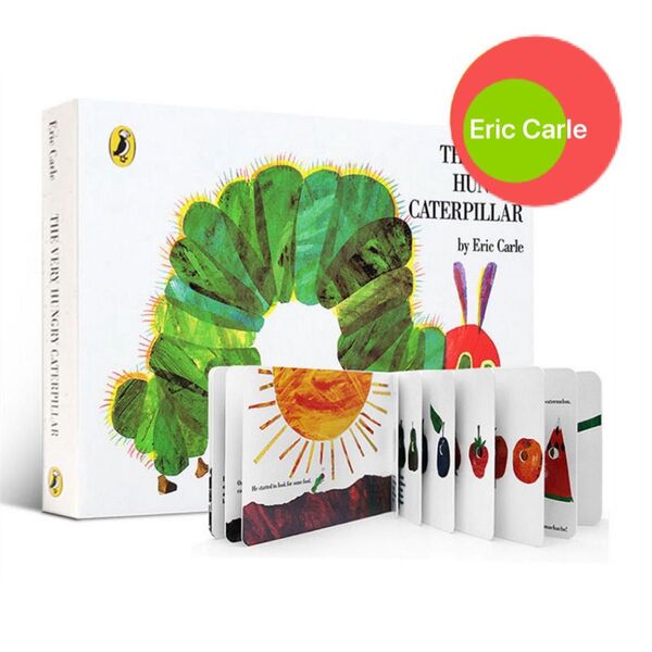 新品 The very hungry caterpillar はらぺこあおむし エリックカール しかけ絵本 洋書 絵本 英語
