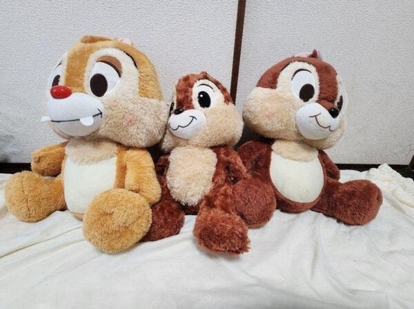 ディズニー ぬいぐるみ チップ デール チップandデールぬいぐるみ