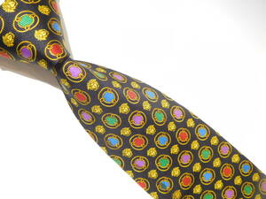(78) VERSACE bell search necktie /48/ Versace super-beauty goods 
