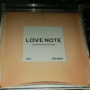 坂詰美紗子 / LOVE NOTE CD+DVD