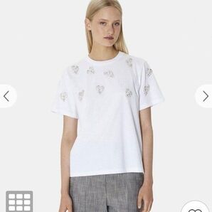 タラジャーモン ハートビジューTシャツ