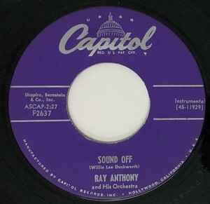 ♪試聴 7'♪ Ray Anthony & His Orchestra / Another Dawn, Another Day