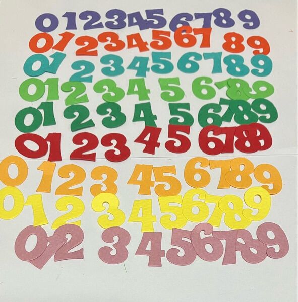 アルバム飾り 数字 普通バージョン 即購入可能(^ω^)