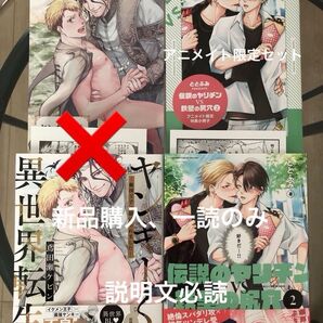 【説明文必読】BL新刊 ととふみ 伝説のヤリチンVS鉄壁の尻穴 2 アニメイト限定セット 美品 +その他1冊