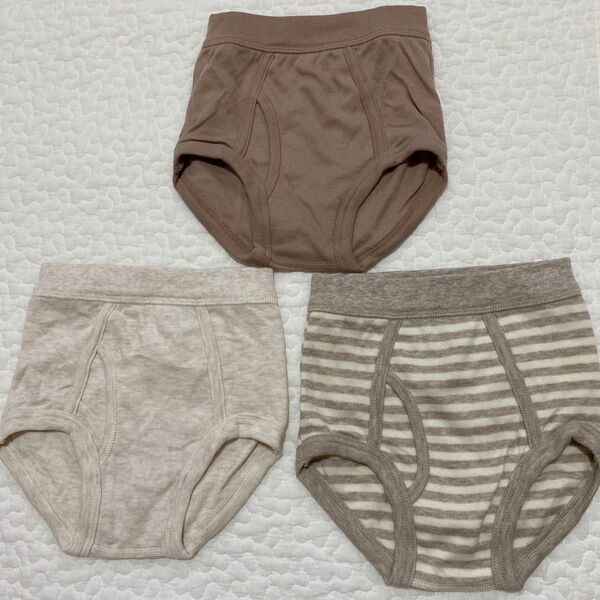 ブリーフ 下着 パンツ シンプル くすみ 韓国 しまむら コットン 綿