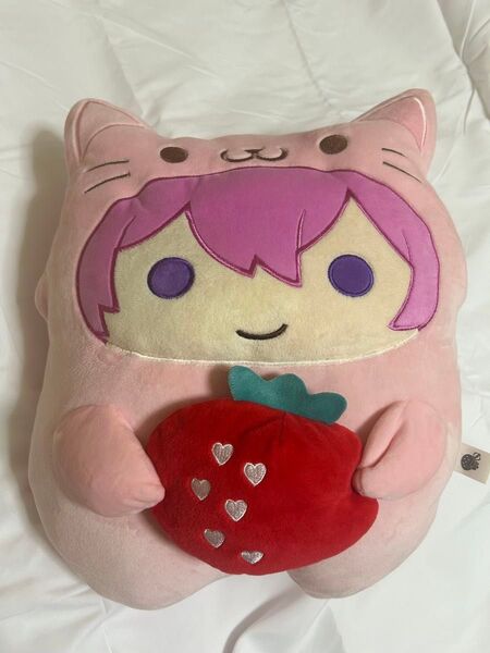 すとぷり あにまるぬいぐるみくっしょん さとみ ぬいぐるみ すとろべりーぷりんす