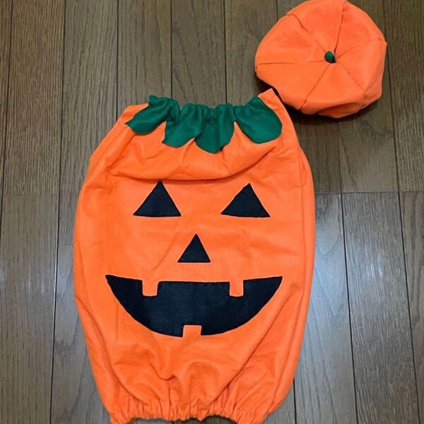 ハロウィン コスプレ ハンドメイド かぼちゃ