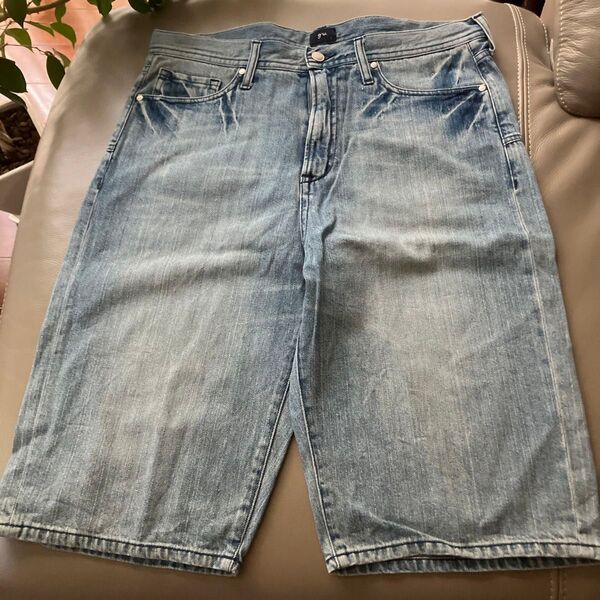 デニム ハーフパンツ