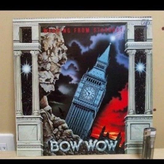BOW WOW/WARNING FROM STARDUST アナログレコード LP ジャパメタ