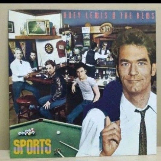 HUEY LEWIS & THE NEWS/SPORTS アナログレコード LP