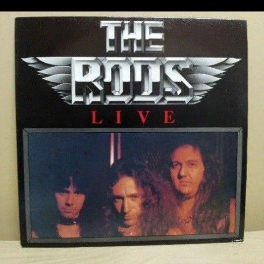 THE RODS/LIVE 輸入盤。アナログレコード US盤 初回プレス盤