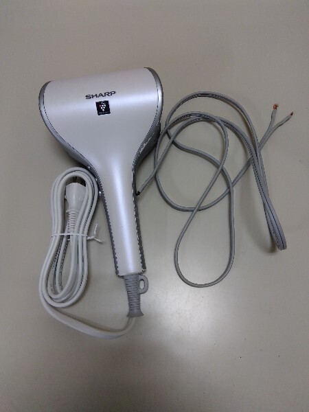 断線修理 電源コード交換修理 シャープ SHARP ヘアドライヤー IB-WX1-W IB-WX2-W ドライヤー ヘアードライヤー