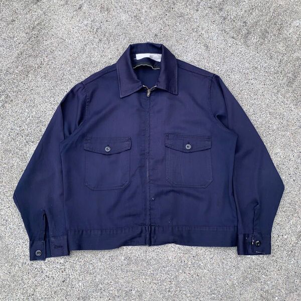 60's GABARDINE SHORT LENGTH WORK JACKET