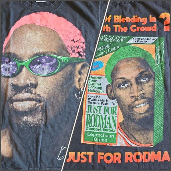 【未使用】デニス・ロッドマンTシャツ