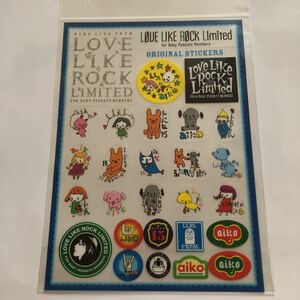 aiko ライブツアー LOVE LIKE ROCK Limited for Baby Peenats Members オリジナルステッカー シール