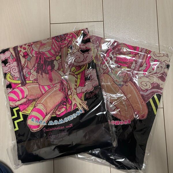 桃乃木かな × Rockin’Jelly Bean シャツ L 2枚セット