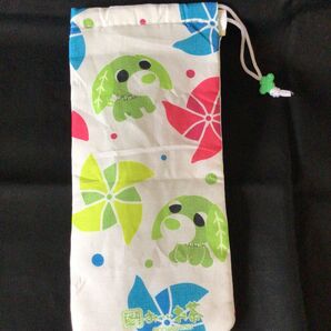 夏にぴったり!涼しげなペットボトル巾着ポーチ