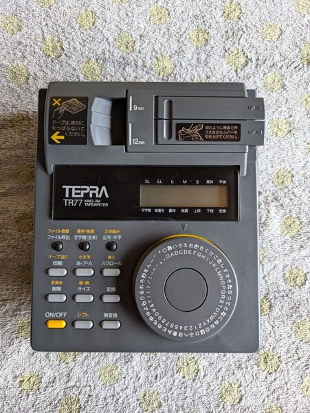 ジャンク扱い KING JIM TR77 テプラ TEPRA 現状品 ラベルプリンター