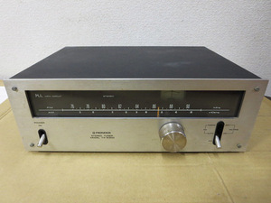 S2210 Junk PIONEER Pioneer TX-6300 AM/FM stereo tuner electrification verification settled present condition delivery 